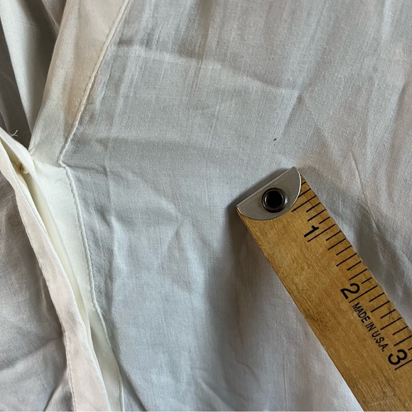 ALLSAINTS ISLE White Ruched Sides Dress Lightweight Loose Fit US 2 **See Pics** - Picture 8 of 14